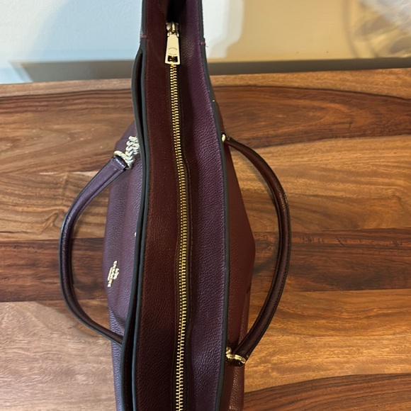 Coach Tote Oxblood Style Number 56830 - Picture 3 of 8